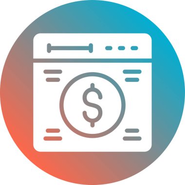 seo modern simgesinin vektör illüstrasyonu