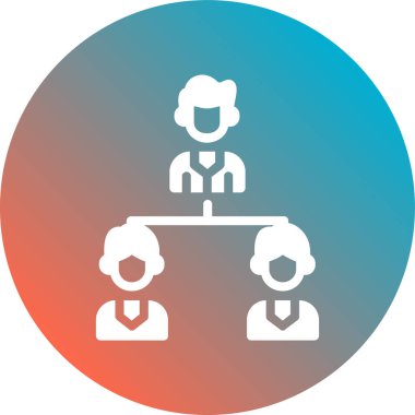 İnsan simgesinin vektör illüstrasyonu