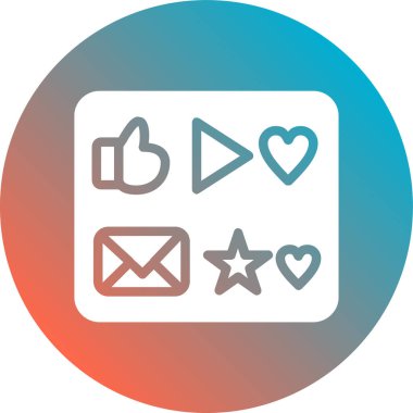 İllüstrasyon için web simgesi