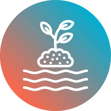 Vektör illüstrasyonu, simge ögesi arkaplanı