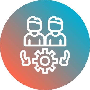 seo modern simgesinin vektör illüstrasyonu