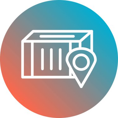 Taşıma simgesinin vektör illüstrasyonu