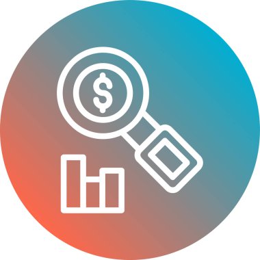 iş vektörü illüstrasyon çizgisi simgesi