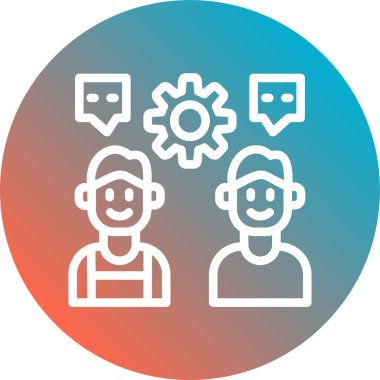 seo modern simgesinin vektör illüstrasyonu