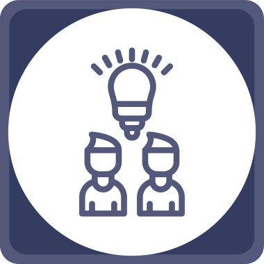 ampul simgesi, vektör illüstrasyon tasarımı