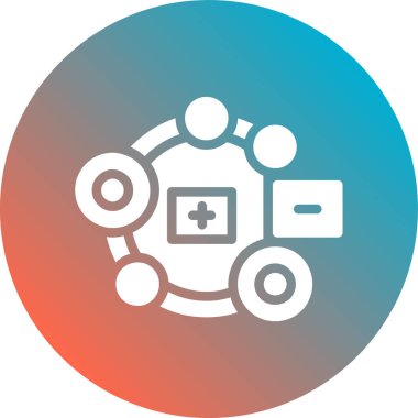 seo modern simgesinin vektör illüstrasyonu