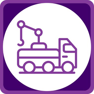 Modern simgenin vektör illüstrasyonu