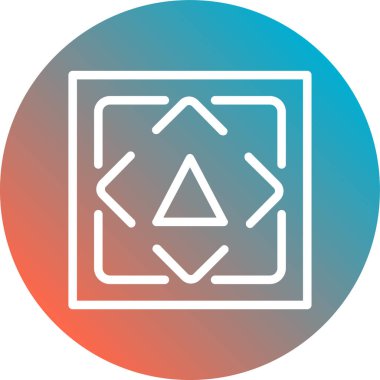 Vektör illüstrasyonu, simge ögesi arkaplanı