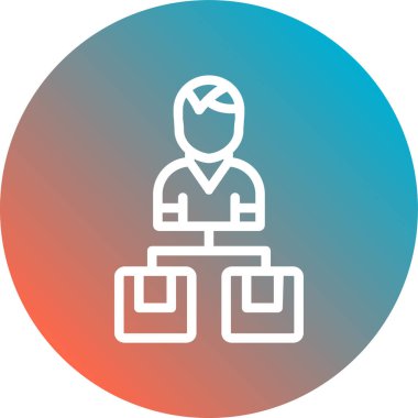 seo modern simgesinin vektör illüstrasyonu