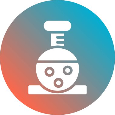 Robot simgesinin vektör illüstrasyonu