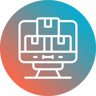 seo modern simgesinin vektör illüstrasyonu