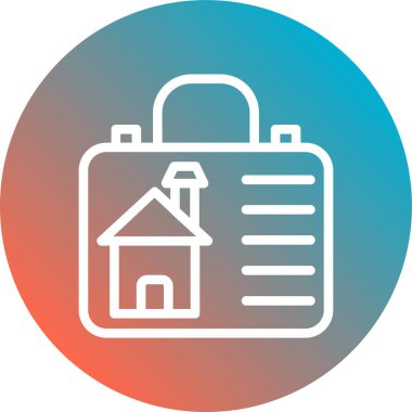 Ev simgesi vektör illüstrasyonu