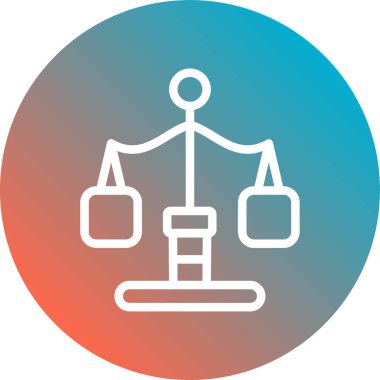 hukuk simgesi soyut arka grupta izole edildi