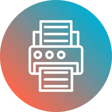 Robot simgesinin vektör illüstrasyonu