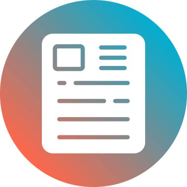 Belgenin vektör illüstrasyonu