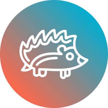 balık simgesi vektör illüstrasyonu