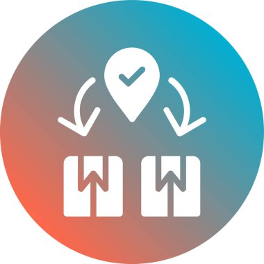 Çemberin bir simgesinin vektör illüstrasyonu