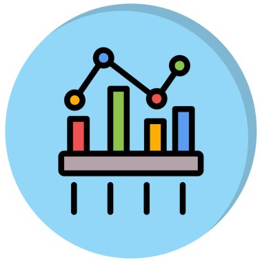 Çizelge. Web simgesi basit illüstrasyon