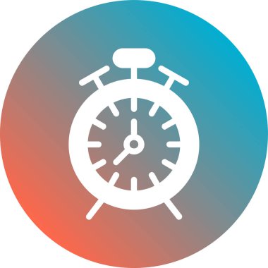 Saatin vektör illüstrasyonu