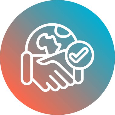 Bir insan elinin vektör çizimi