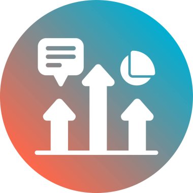 Grafiğin vektör simgesi çizimi