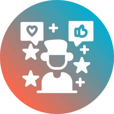 iş simgesi vektör illüstrasyonu