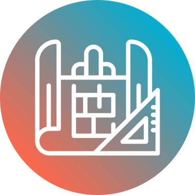 Vektör İnşa Simgesi illüstrasyonu