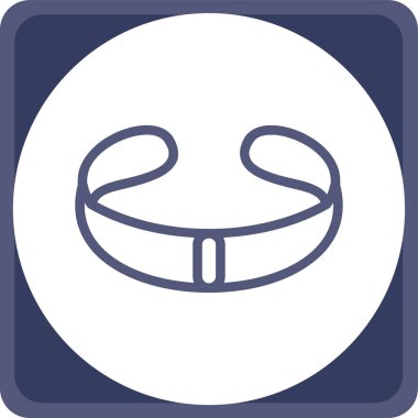 Beyaz arkaplanda vektör simgesi izole edildi