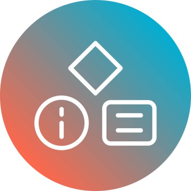 Bir kitap simgesinin vektör illüstrasyonu