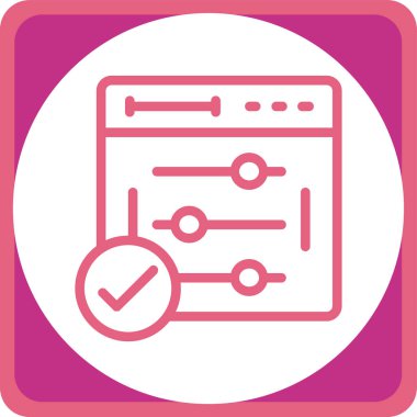 seo modern simgesinin vektör illüstrasyonu