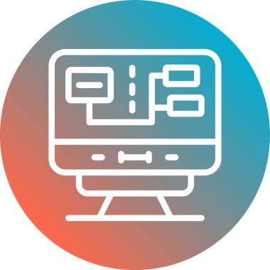 modern simge vektör illüstrasyonu