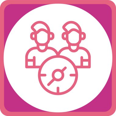 seo modern simgesinin vektör illüstrasyonu