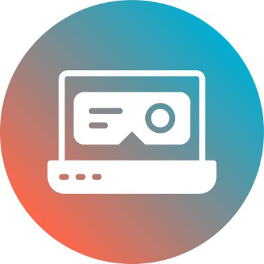 Modern simgenin vektör illüstrasyonu