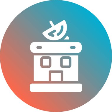 Eşsiz Gıda Vektörü Kabartma Simgesi