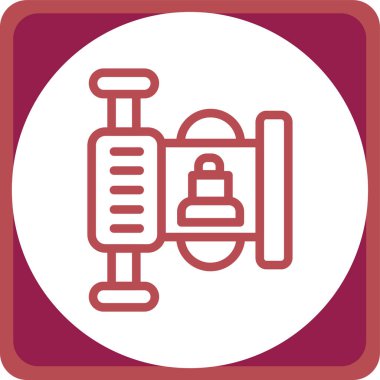 Modern b 'nin vektör illüstrasyonu eksik simgesi