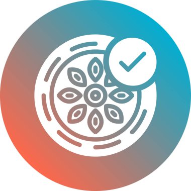 Gıda simgesinin vektör illüstrasyonu