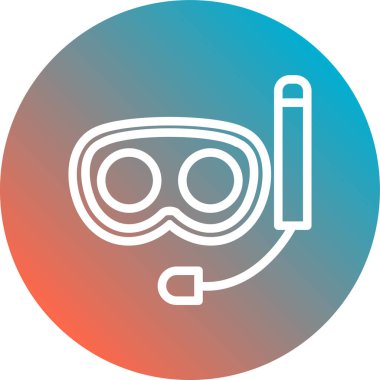 maske simgesi, vektör resimleme