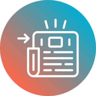 seo modern simgesinin vektör illüstrasyonu