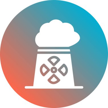 Bulut simgesi vektör illüstrasyonu