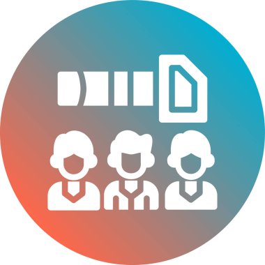 İş adamlarının vektör illüstrasyonu