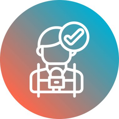 seo modern simgesinin vektör illüstrasyonu