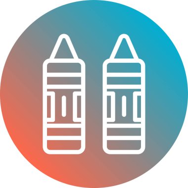 Kolayca değiştirebilen veya düzenleyebilen kalem vektör simgesi