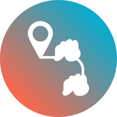 seo modern simgesinin vektör illüstrasyonu