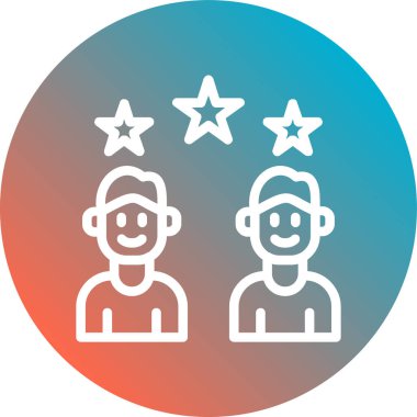 seo modern simgesinin vektör illüstrasyonu