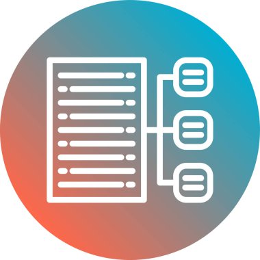 seo modern simgesinin vektör illüstrasyonu