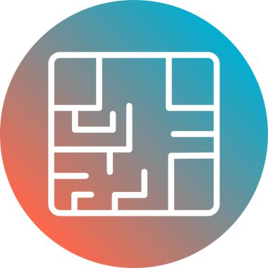 Bir oyun simgesinin vektör illüstrasyonu