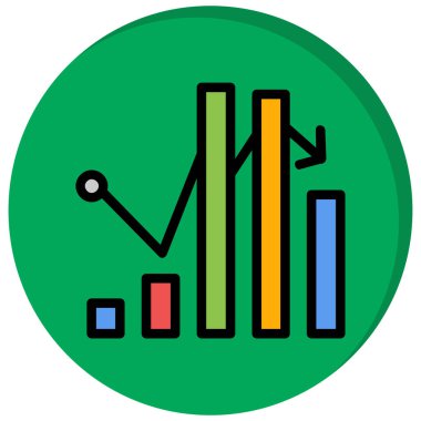 Grafik. Web simgesi basit illüstrasyon