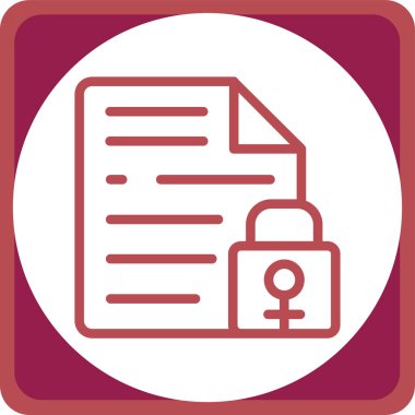 kadın simge vektör illüstrasyonu