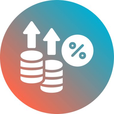 İş büyütme ikonu. vektör illüstrasyonu