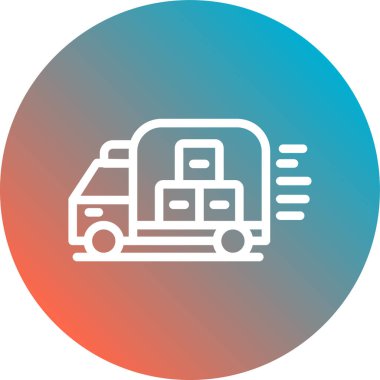 Modern oto tamir simgesinin vektör illüstrasyonu